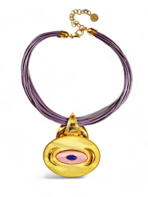 collar-cuero-colgante-dorado-colores-oasis-aldazabal-amarillo