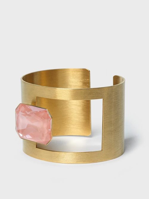 brazalete-pulsera-dorado-cristal-rosa-allium-katerina-vassou(1)