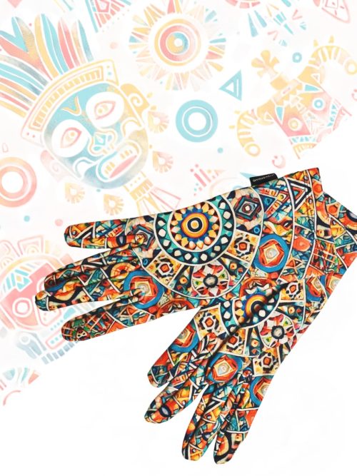 guantes-punto-eslasticos-estampado-etnico-azteca-attraversiamo